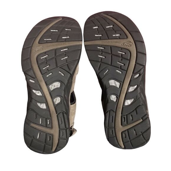 Abeo Men\'s Size 8 Tan and Black Sandals main image 11